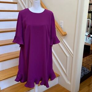Alfani women’s dress - size 14W - purple- NWT